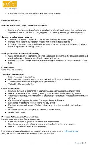 Job Opportunities Singapore Association For Counselling Job Opportunities Singapore Association For Counselling